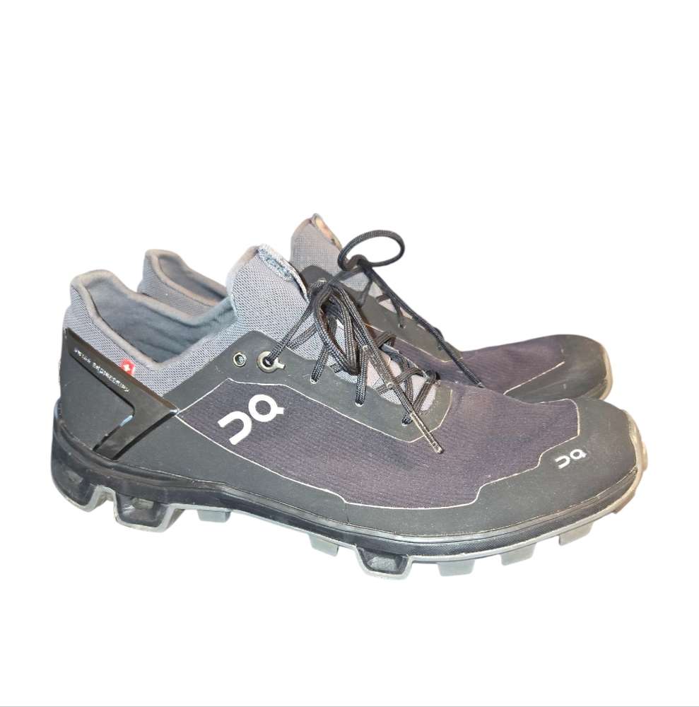 On Cloudventure Peak Black Ultralight Mission Grip Trail Racing Sneakers Size 10
